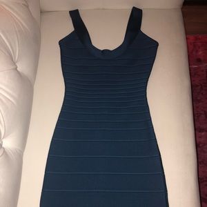 Herve LEGER “Sadie” Royal Blue dress